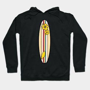 Pansexual Flag Surfboard - Yellow Hoodie